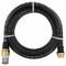 vidaXL Furtun de aspirație cu racorduri din alamă, negru 1,1&quot; 20 m PVC 151066