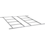 Structura metalica pentru baza casuta/magazie/sopron de gradina 2172911, 152x259 cm, Strend Pro