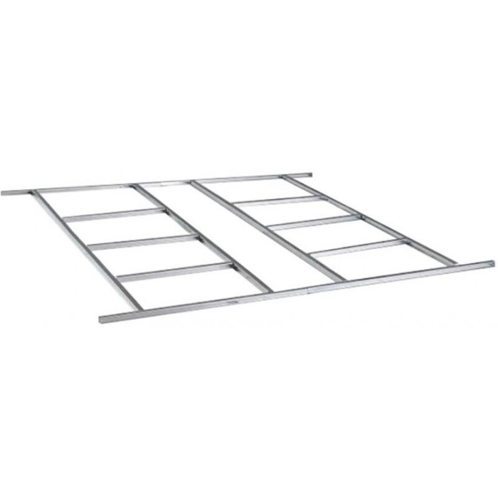 Structura metalica pentru baza casuta/magazie/sopron de gradina 2172911, 152x259 cm, Strend Pro