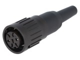 Conector DIN mamă 7 pini 360&deg;