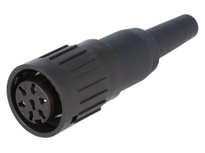 Conector DIN mamă 7 pini 360&amp;deg; foto