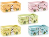 Cumpara ieftin Set 5 cosulete Paste lemn 18x11x7 cm