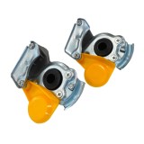 Set cuplă cu supapă M22 HICO, galben - Accesorii auto
