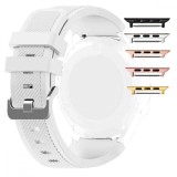 Cumpara ieftin Curea silicon, compatibila Apple Watch 9|8|7|6|5|4|3|2|1 Series, 49mm|45mm|44mm|42mm, White