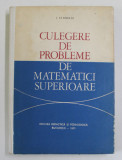 CULEGERE DE PROBLEME DE MATEMATICI SUPERIOARE de I. STAMATE , 1971