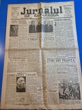ziarul jurnalul de dimineata 1 septembrie 1945 - inmormantarea lui constantin tanase,masca mortuara, fortele aliate au inceput ocuparea japoniei