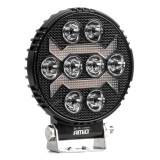 Proiector LED AWL69 AMiO 54W 6500K 10000lm 12V 24V 9-36V Spot IP67 E9 ECER10 130x130x65 mm pentru off-road, constructii si agricultura