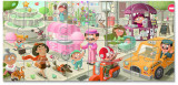 Baby Puzzle - Orasul +2 Ani, 32 piese, Ludattica