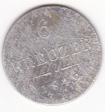 AUSTRIA 6 KREUZER 1849 A