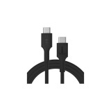 Cablu Greencell PowerStream USB-C 2m 100W &Icirc;ncărcare Rapidă PD Panther Negru