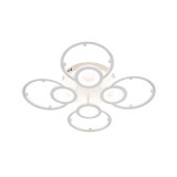 LUSTRA LED JUNO 96W CU 8 BRATE 3 CULORI+IR
