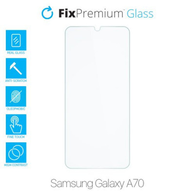 FixPremium Glass - Sticlă securizată pentru Samsung Galaxy A70 foto