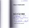 AS - MIHAI COSERARIU - RATACIRI ( AUTOGRAF )