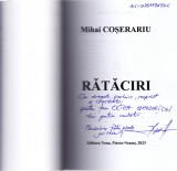 AS - MIHAI COSERARIU - RATACIRI ( AUTOGRAF )