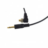 Cablu sincron spiralat PC Sync tata - jack 3.5mm tata 30-100cm, Generic