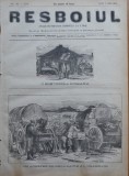 Cumpara ieftin Ziarul Resboiul, nr. 163, 1878; O sentinela romana si atelier al husarilor
