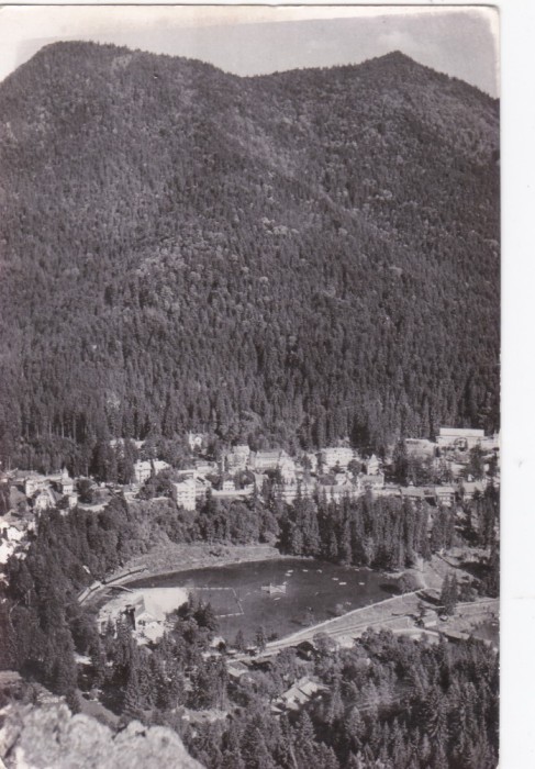 AS - ILUSTRATA 1218, TUSNAD - VEDERE DE PE STANCA SOIMILOR, ANUL 1959