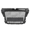 Grila Fata Negru Lucios Audi A3 8P (2008-2012) fara Emblema - Rapid