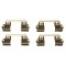 Set accesorii placute frana Mercedes E-Class (W211), E-Class T-Model (S211), punte Fata, restrictii producator : Bosch, TRW