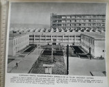 Fotografie Complexul pentru industrializarea lemnului de la T&acirc;rgu Jiu, Oltenia, Alb-Negru, Romania de la 1950, Cladiri