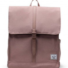 Herschel rucsac City Backpack culoarea roz, mare, neted