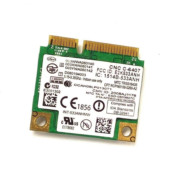 273.Modul/Placa retea wifi wireless wifi laptop 533AN_HMW