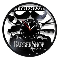 BARBERSHOP-ceas de perete (personalizabil)