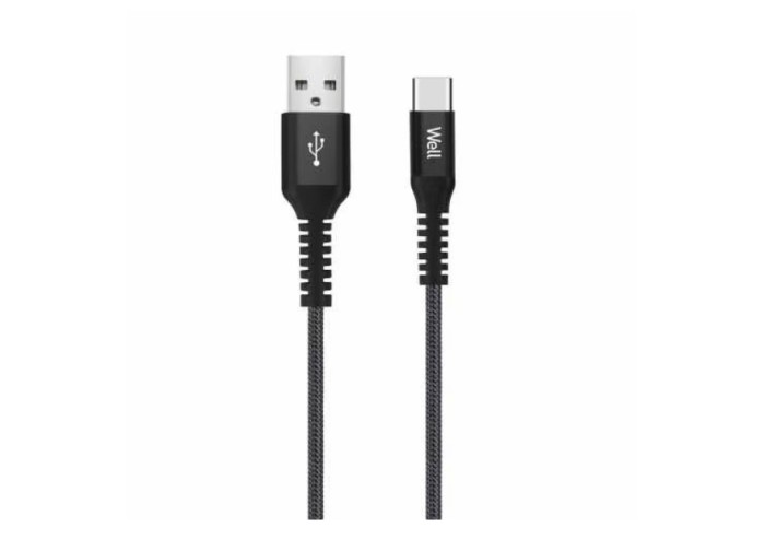 Cablu de date si incarcare USB-C Well