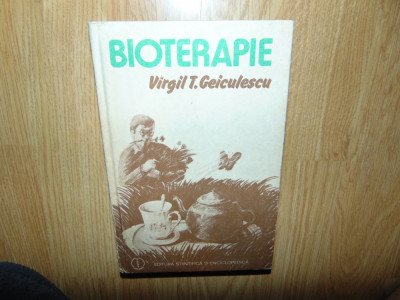 Bioterapie -Virgil T.Geiculescu anul 1987 foto