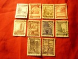 Serie Austria 1948 - Economia , 10 valori stampilate, Stampilat