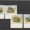 Somalia 1992 - Fauna , WWF , Gazella , serie 4 valori , dantelate , MNH , Mi.436-439