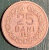 MONEDA ROMANIA RPR 25 BANI 1952, PIESA DIN POZE/ p