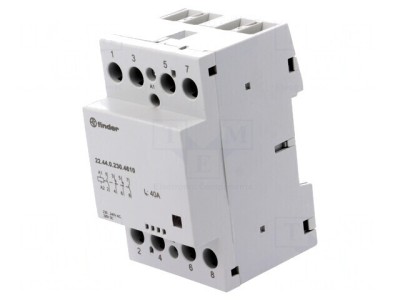 Contactor 4P 40A 230V AC/DC IP20 foto