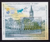 Cumpara ieftin RO 2007 LP 1781 &quot;Casa Luxemburg din Sibiu &quot;, colita 409 ,MNH
