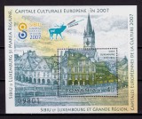 Cumpara ieftin RO 2007 LP 1781 &quot;Casa Luxemburg din Sibiu &quot;, colita 409 ,MNH, Nestampilat