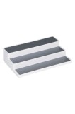 Cumpara ieftin Suport organizator de condimente cu 3 niveluri, awwaline, alb, 36,5 cm x 24 cm x 8,5 cm