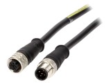 Cablu Senzori Automatizări M12-M12 5m