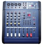 Mixer audio profesional amplificat 200W cu 4 canale si Bluetooth PMX402D-USB