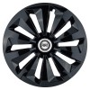 Set 4 capace roti Fox negru R15 Compatibil Cu Fiat, Autohelix MSA