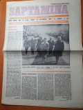 Saptamana 14 octombrie 1988-articol nadia comaneci,ceausescu la inaugurarea TIB