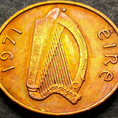 Moneda 1 PENCE - IRLANDA, anul 1971 * cod 4995 B