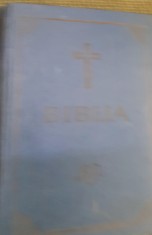 BIBLIA SAU SFANTA SCRIPTURA JUSTINIAN 1975 foto