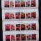 TURKMENISTAN- ORHIDEE-4x6v in 4 coli mici-nedantelate-MNH** -TU PLR 61A