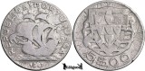 1947, 5 Escudos - Portugalia | KM 581, Europa, Argint