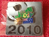 Insigna Noua Zeelandă Fotbal FIFA World Cup Africa de Sud 2010, Colectie, Pin