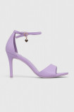 Mexx sandale Leyla culoarea violet, MXTY017501W