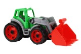 Tractor cu excavator frontal TechnoK, (1721), verde