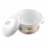 Cratita emailata cu capac 22cm 4,8l Handy KitchenServ, Perfect Home