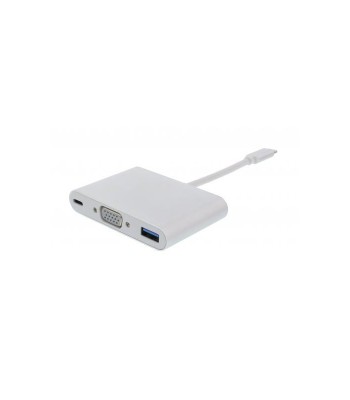 Adaptor USB Type C 3.1 - VGA USB3.0 USB-C PD Well foto