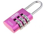 Lacăt cu cifru aluminiu 22mm